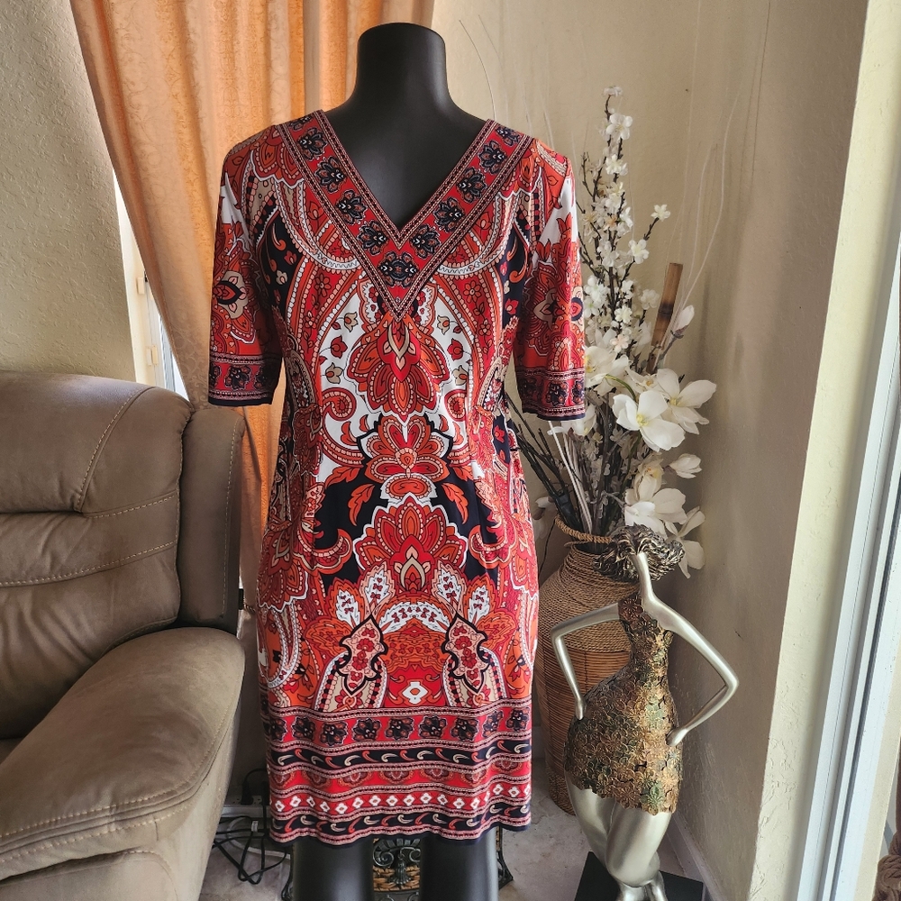 Sandra Darren dress size 10P - Picture 3 of 4